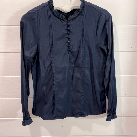 💙 CHEVIGNON – Victorian-Inspired Blouse – Size S - Picture 2 of 11